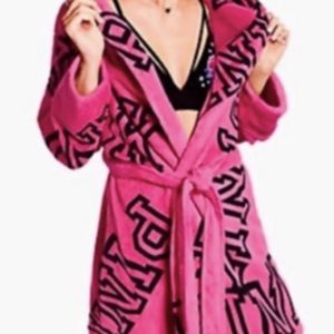 Victoria secret pink logo robe
